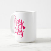 ステイコージー コーヒーマグカップ (正面左)