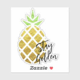 ステイゴールデントロピカルパイナップル シール