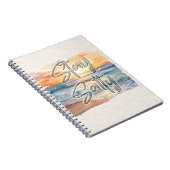 ステイサルティサンセットビーチノート ノートブック (右側)