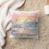 ステイサルティサンセットビーチ クッション (ブランケット)