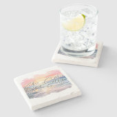 ステイサルティサンセットビーチ ストーンコースター (横)