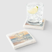 ステイサルティサンセットビーチ ストーンコースター (横)