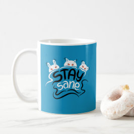 ステイサンマおもしろいドネスタイポグラフィ コーヒーマグカップ