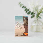 ステイシックビーチイベントプランナー名刺 名刺 (スタンド正面)