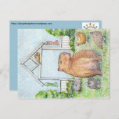 ステイシーのおもしろい農場はがき ポストカード (正面/裏面)