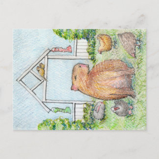 ステイシーのおもしろい農場はがき ポストカード