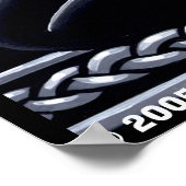 ステイシーピンクfeary市街の風景の入れ墨ポスター ポスター (角)