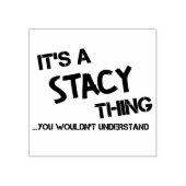 ステイシー君が理解できないこと ラバースタンプ (インプリント)