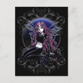 ステイシー マジック ミラー ピンク フェアリー ファンタジー ポストカード (正面)