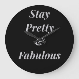 ステイスタイリッシュかわいらし&素晴らしい時計 ラージ壁時計