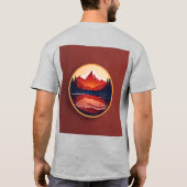 ステイスタイリッシュルッククール-衣服チナジ» Tシャツ (裏面)