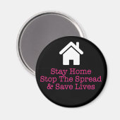 ステイストップホームザスプレッドと救ライブ マグネット (正面/裏面)