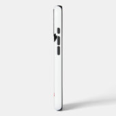 ステイストロング白黒ハングイーグルやる気を起こさせる Case-Mate iPhoneケース (裏面 / 左)