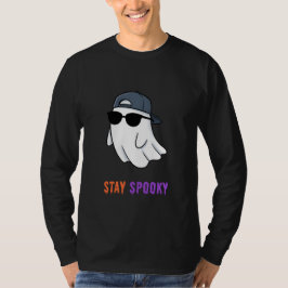 ステイスプーキー - お化けとチルな気分 Tシャツ