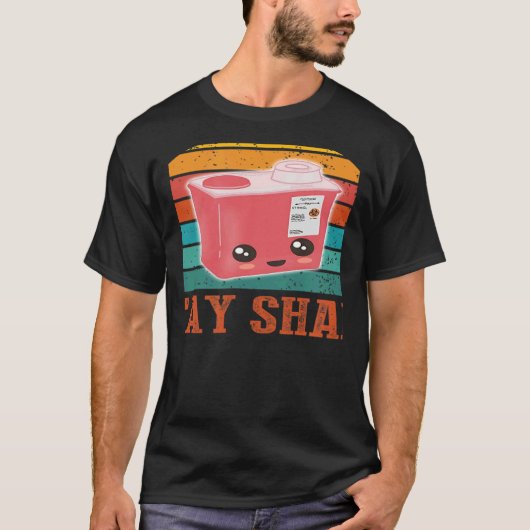 ステイズ鋭いIV RNナース分隊の看護シャープコンタ Tシャツ (正面)