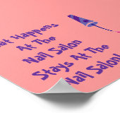 ステイズ@ネイルサロンポスター ポスター (角)