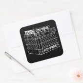 ステイディギン&ス保ンニンのビニールクレートディガー スクエアシール (封筒)