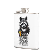 ステイトラシーマイフレンドラクーン フラスク (左)