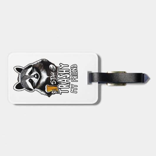 ステイトラシーマイフレンドラクーン ラゲッジタグ (裏面横)