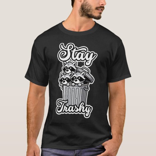 ステイトラシーラクおもしろいーン Tシャツ (正面)