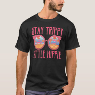 ステイトリップ(幻覚体験)のようなリトルヒッピーおもしろいピースラブヒッピー Tシャツ