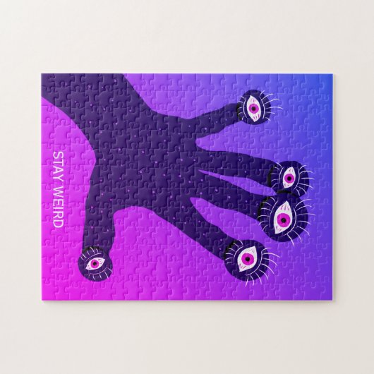 ステイト風変わりレンジおもしろいームジグソサイケデリックー ジグソーパズル (横)