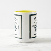 ステイハッピー大きい石懸命 マグカップ (中央)