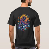 ステイハングリータイガー ストリートウェア 力を解放せよ Tシャツ (裏面)