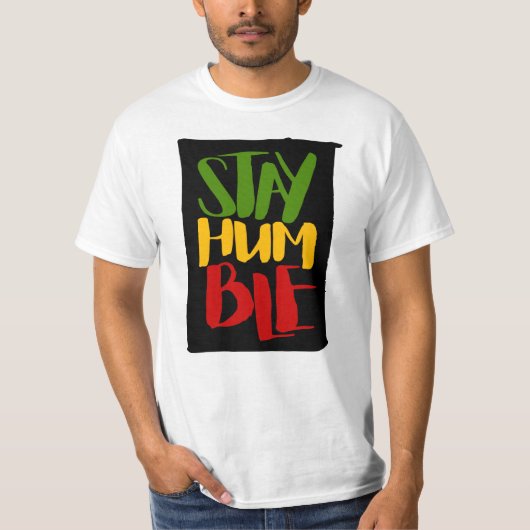 ステイハンブルラスタカラーズレゲエTシャツ Tシャツ (正面)