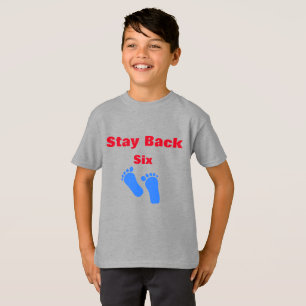 ステイバックシックスカッコいい足素晴らしおもしろい Tシャツ
