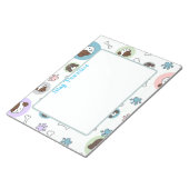 ステイパーソナライズされたパシティブ犬のノートパッド ノートパッド (アングル)