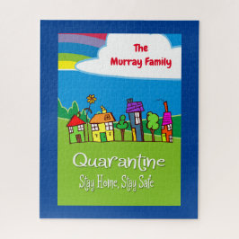 ステイパーソナライズされたホームステイセーフホームズ ジグソーパズル