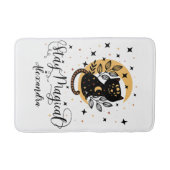 ステイパーソナライズされたマジカルキャットをテーマ バスマット (正面)