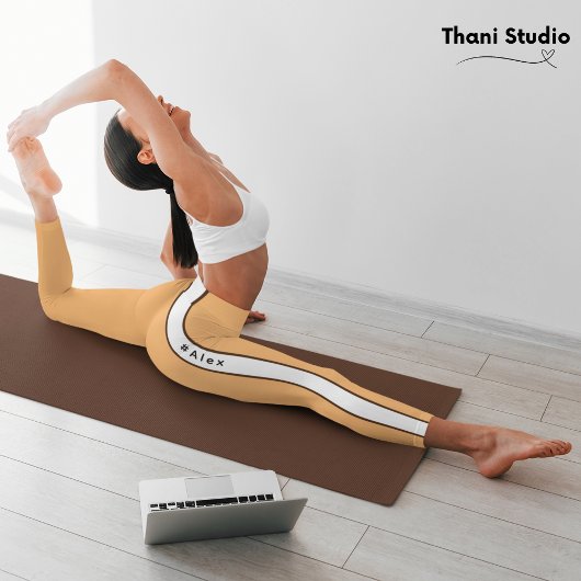 ステイフォーエバーヤングリープイヤーシンプルヴィンテージ レギンス