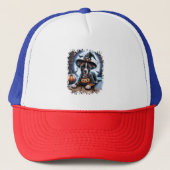 ステイフドッグハロウィーンスクエア キャップ (正面)