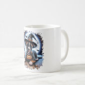 ステイフドッグハロウィーンスクエア コーヒーマグカップ (正面右)