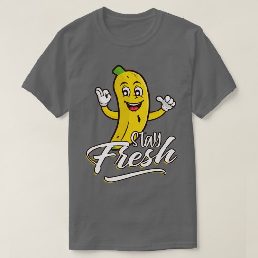 ステイフレッシュバナナ Tシャツ (デザイン正面)
