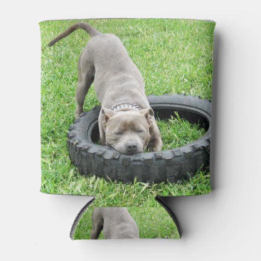 ステイフ遊ィーはタイヤを持って 缶クーラー (正面)