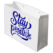 ステイブルー前向き ラージペーパーバッグ (裏面アングル)