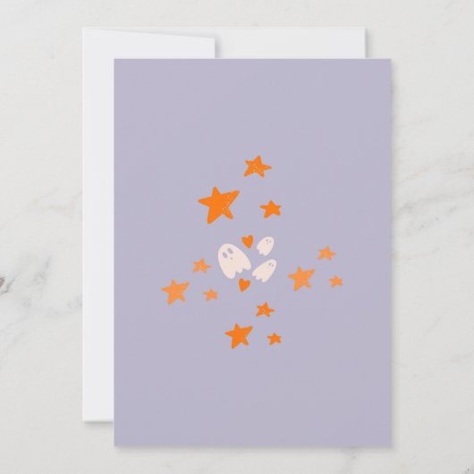 ステイブーハローウィンパーティ招待 招待状 (裏面)