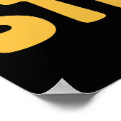 ステイベアーストロングイラストレーション ポスター (角)