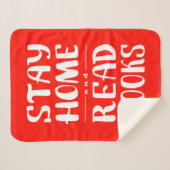 ステイホームアンドブ読ックス シェルパブランケット (正面(横))