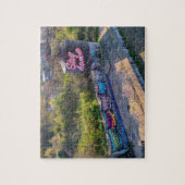 ステイホームステイセーフアッシュビルノースカロライナ州ステイホーム ジグソーパズル (縦)