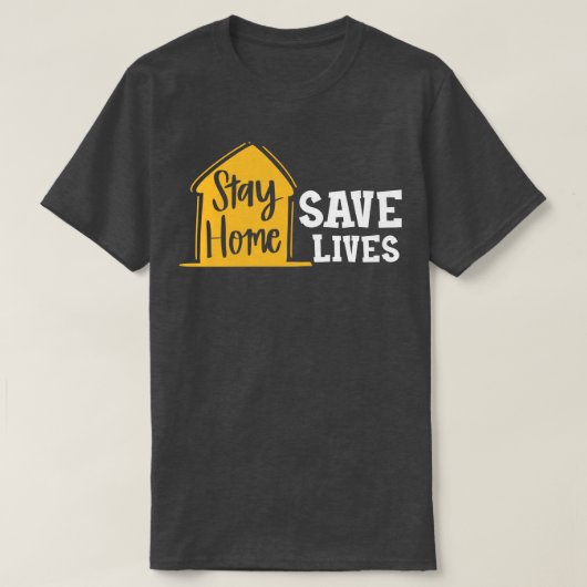 ステイホームライ救ブ Tシャツ (デザイン正面)