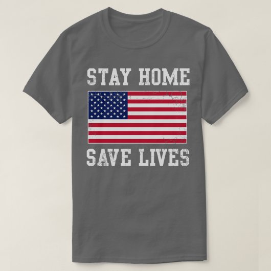 ステイホームレ救イズUSAコビデ Tシャツ (デザイン正面)