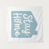 ステイホーム タペストリー (正面(横))