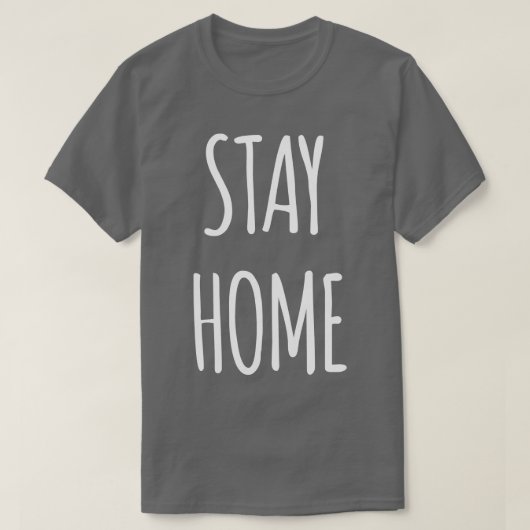 ステイホーム Tシャツ (デザイン正面)