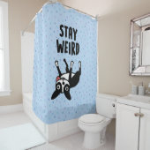 ステイボ風変わりストンテリアードッグ シャワーカーテン (インサイチュ)