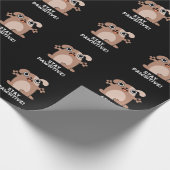 ステイポーシ前向きュドッグプンダークBG ラッピングペーパー (角)