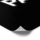 ステイポーソームプリン黒猫 ポスター (角)